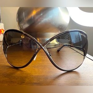 Tom Ford Miranda Gunmetal Grey Sunglasses